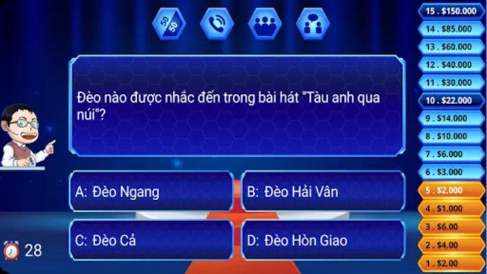 Triệu Phú Là Ai  Giáo Sư Xoay android App screenshot 4